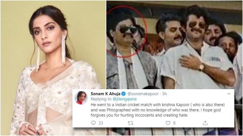 Sonam kapoor over Anil Pic with dawood