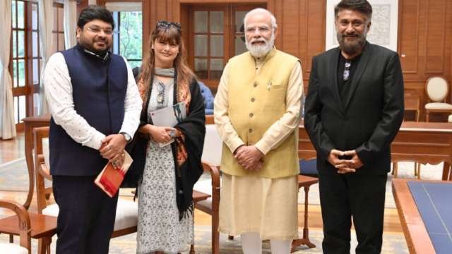 kashmir Files team with PM Modi