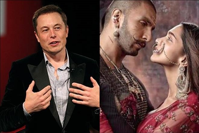 Elon Musk Impress with mastani Deepika