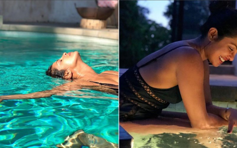 Priyanka chopra in Loss Angeles Pool