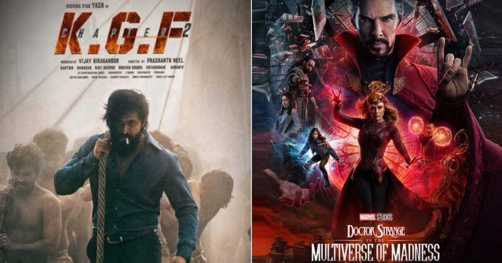 KGF 2 vs Doctor Strange 2 Box Office
