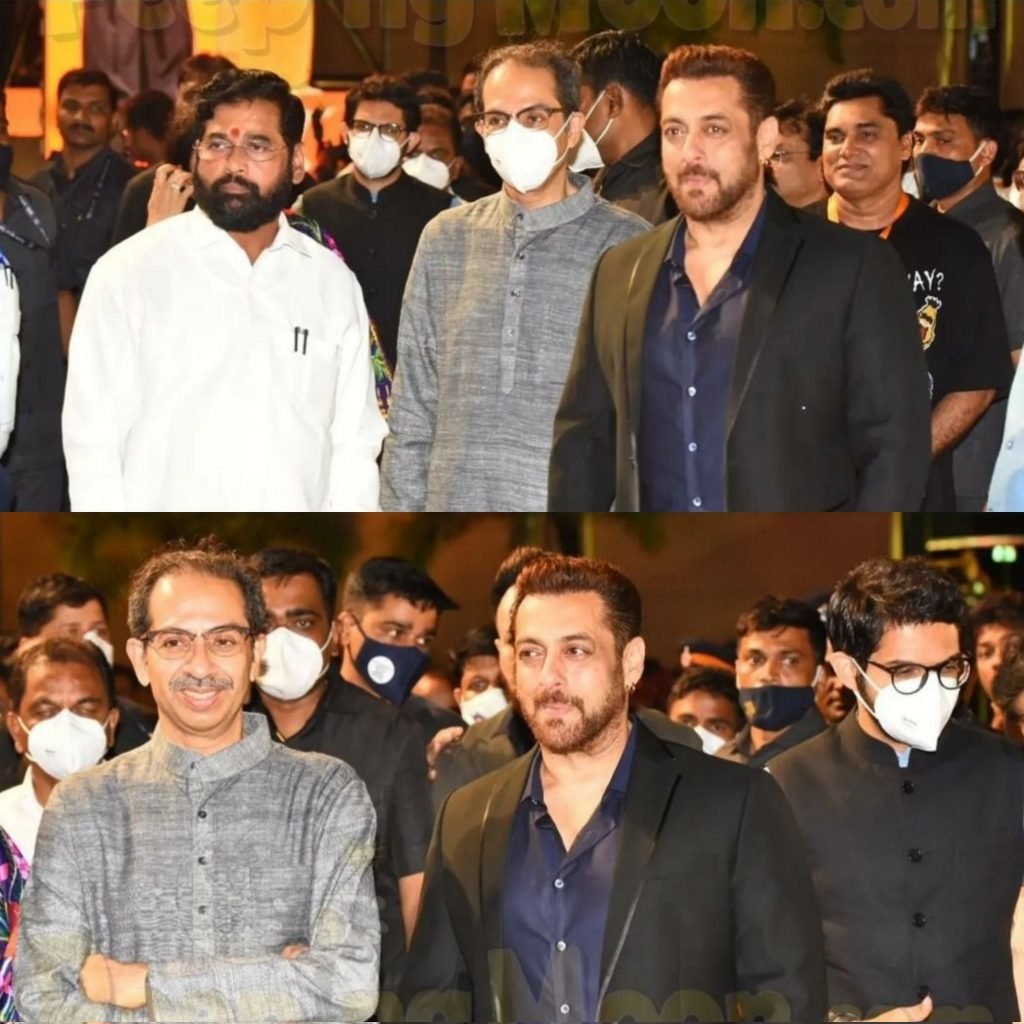Salman Khan or CM thakceray at Event